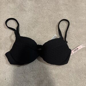 NWT VS Black bikini top